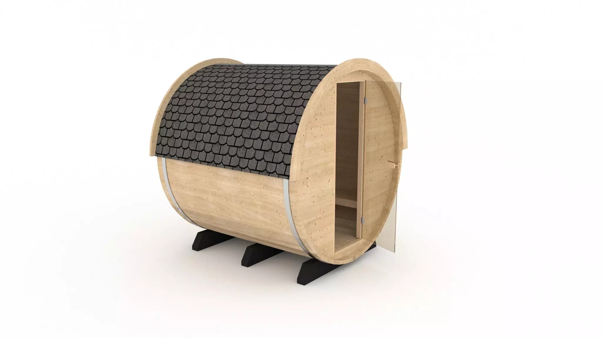 Barrelsauna XS 200cm