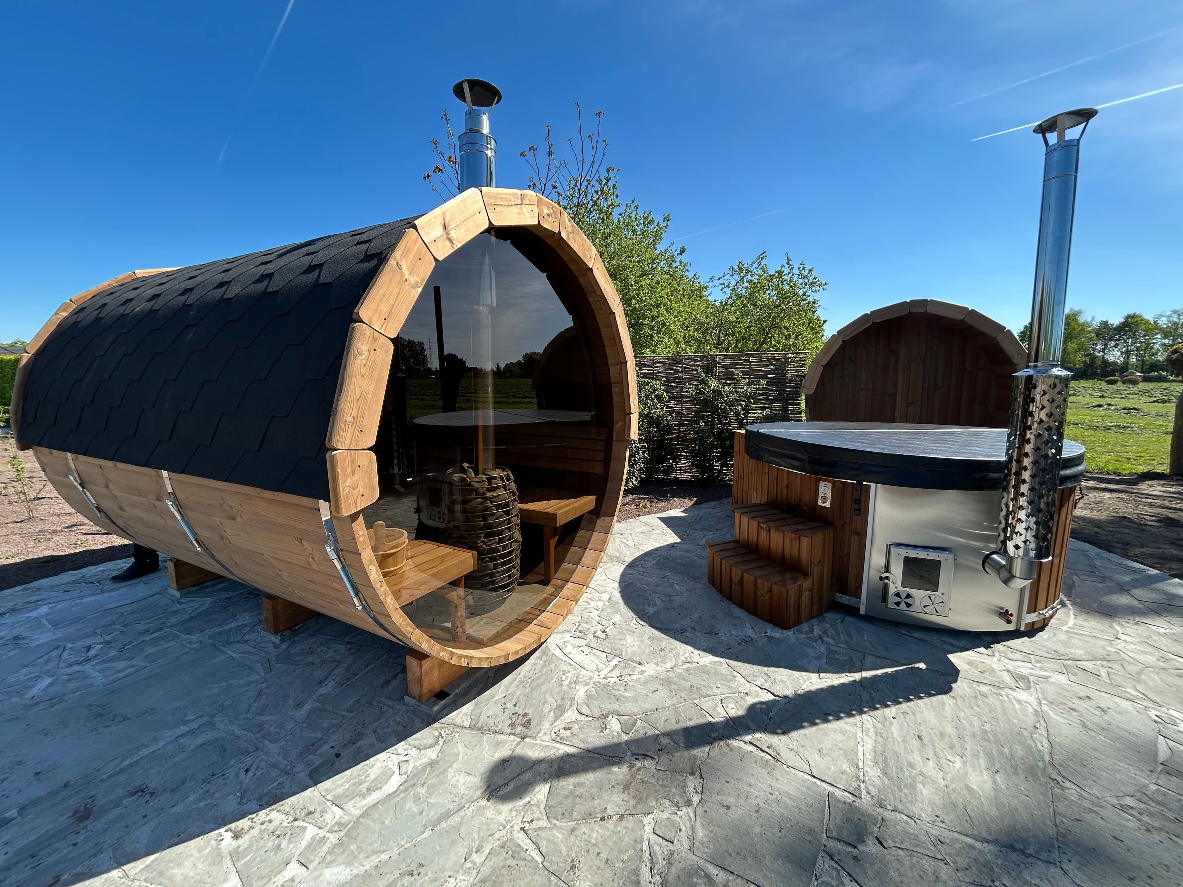 Wellness-hoek bij nieuwbouwvilla