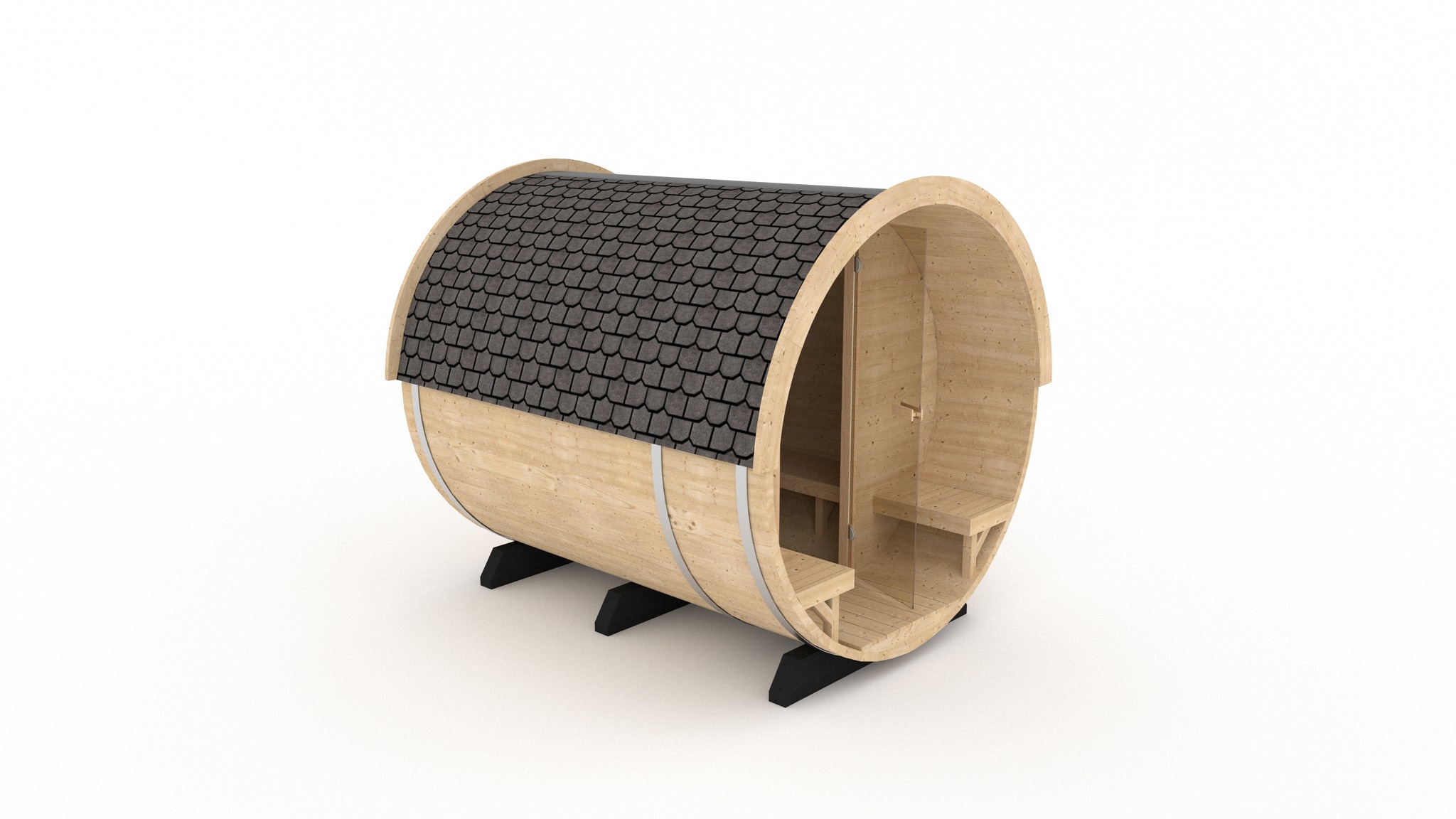 Barrelsauna S 2-4 personen